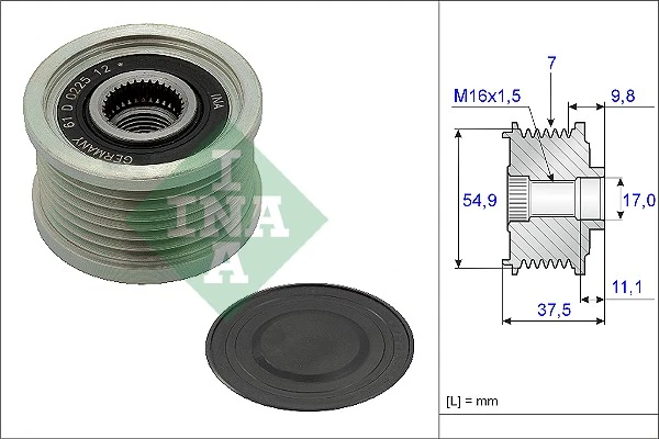 Alternator Freewheel Clutch